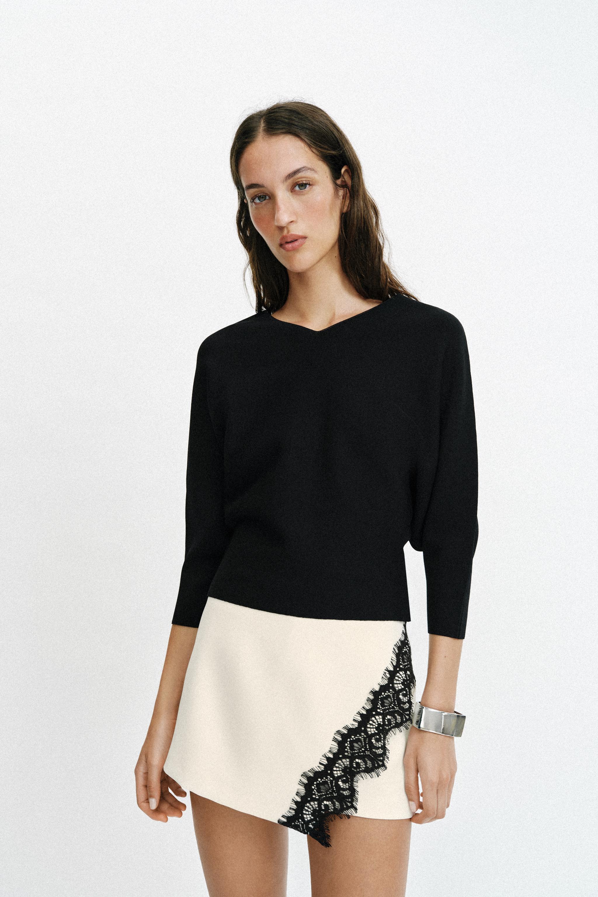 LACE WRAP SKORT